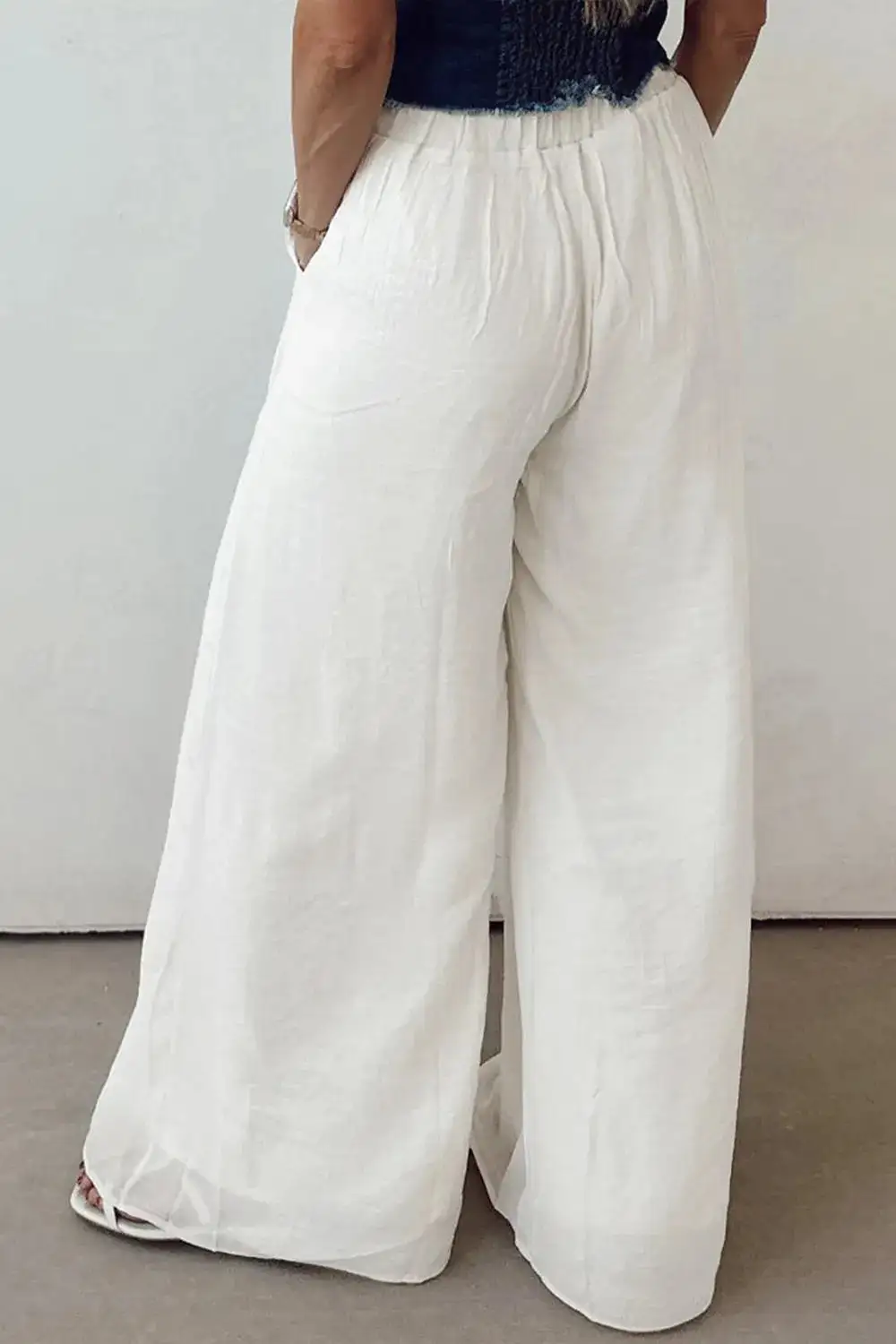 Drawstring Casual Pants