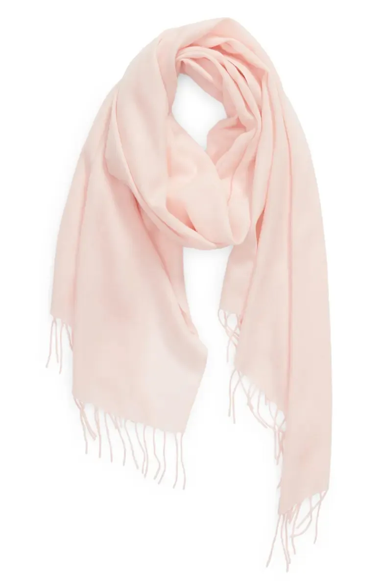 Tissue Weight Wool & Cashmere Scarf