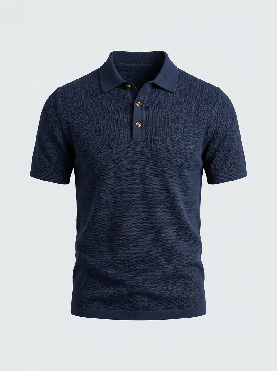 Refined Outdoor-Look Men's Polo Shirt