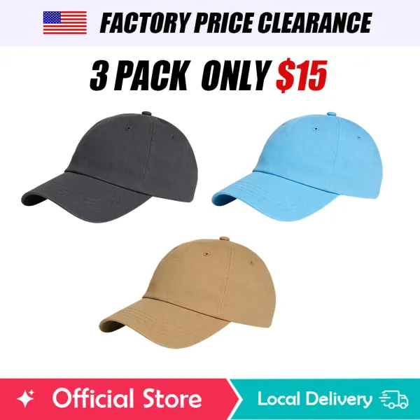 3 PACK Off-Duty Cap