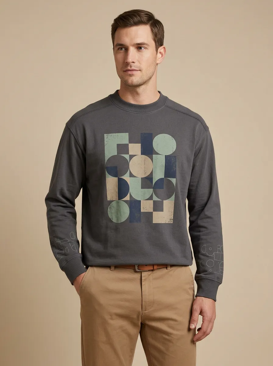 Men's Long Sleeve Core Understated Style Shirt