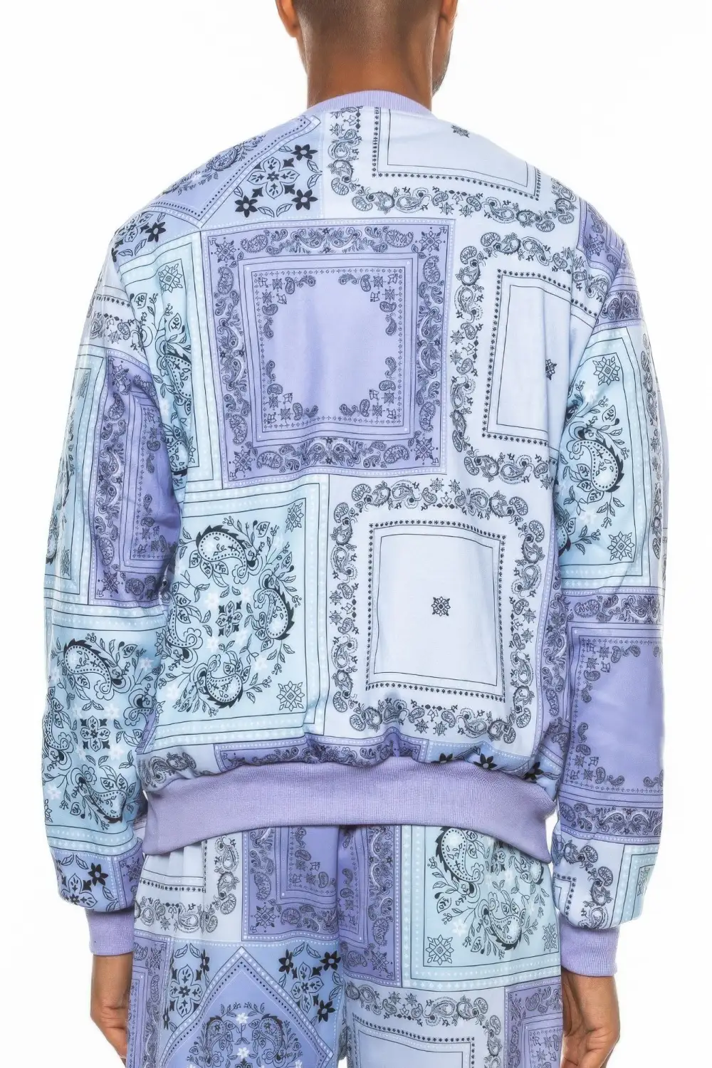 Print Crew Neck Sweatshirt