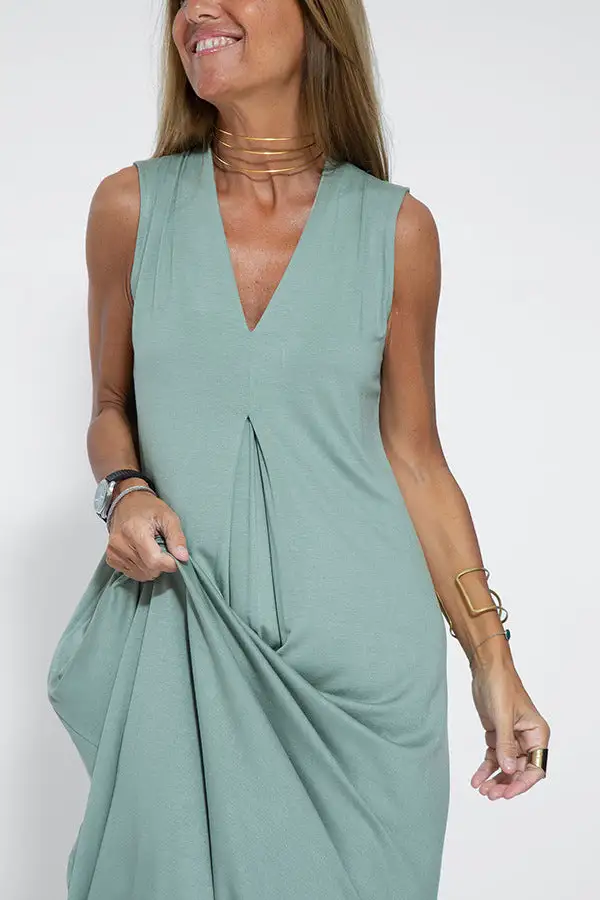 Elowen Flowy Maxi Comfort Dress