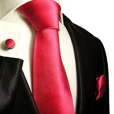 Polished Silk Solid Men's Necktie