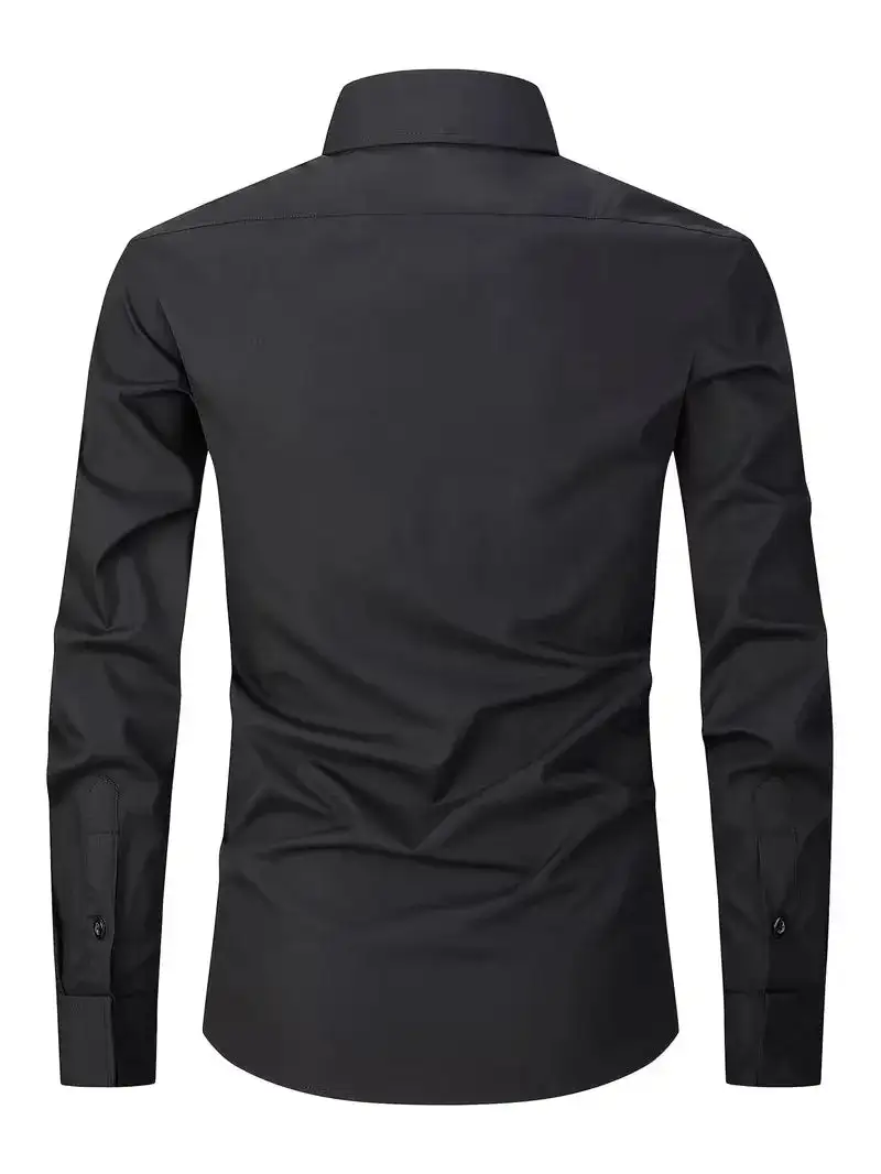 Textured Refined Everyday Casual Shirt