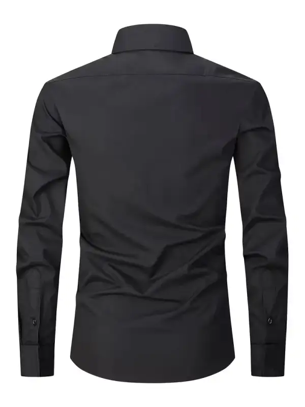 Textured Refined Everyday Casual Shirt