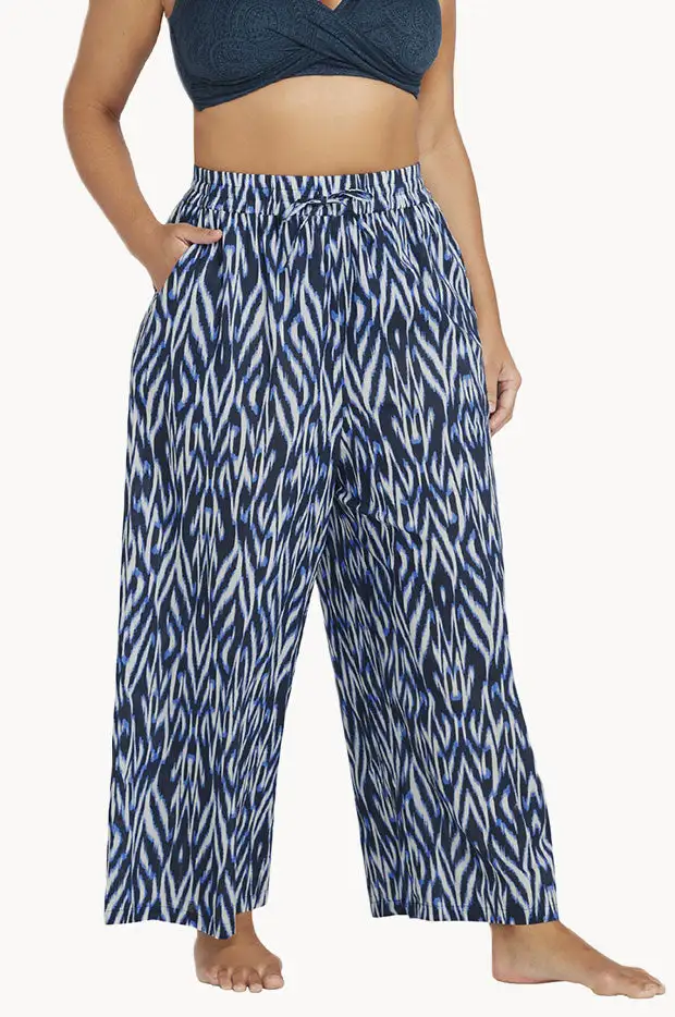 High Waist Cotton Lounge Pants