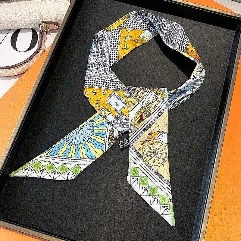 Printed Square Scarf