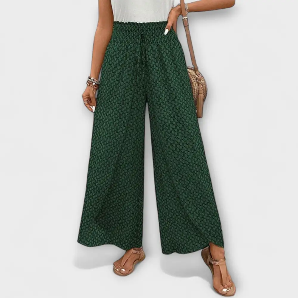 Palazzo Boho High Waist Trousers