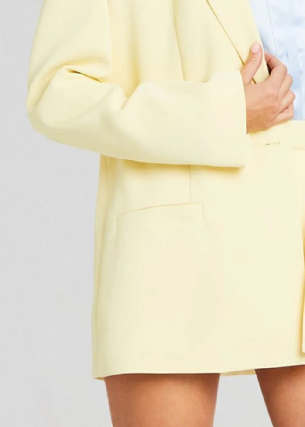 Solid Color Blazer