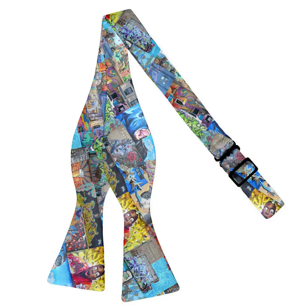 Refined Street Art Bow Tie