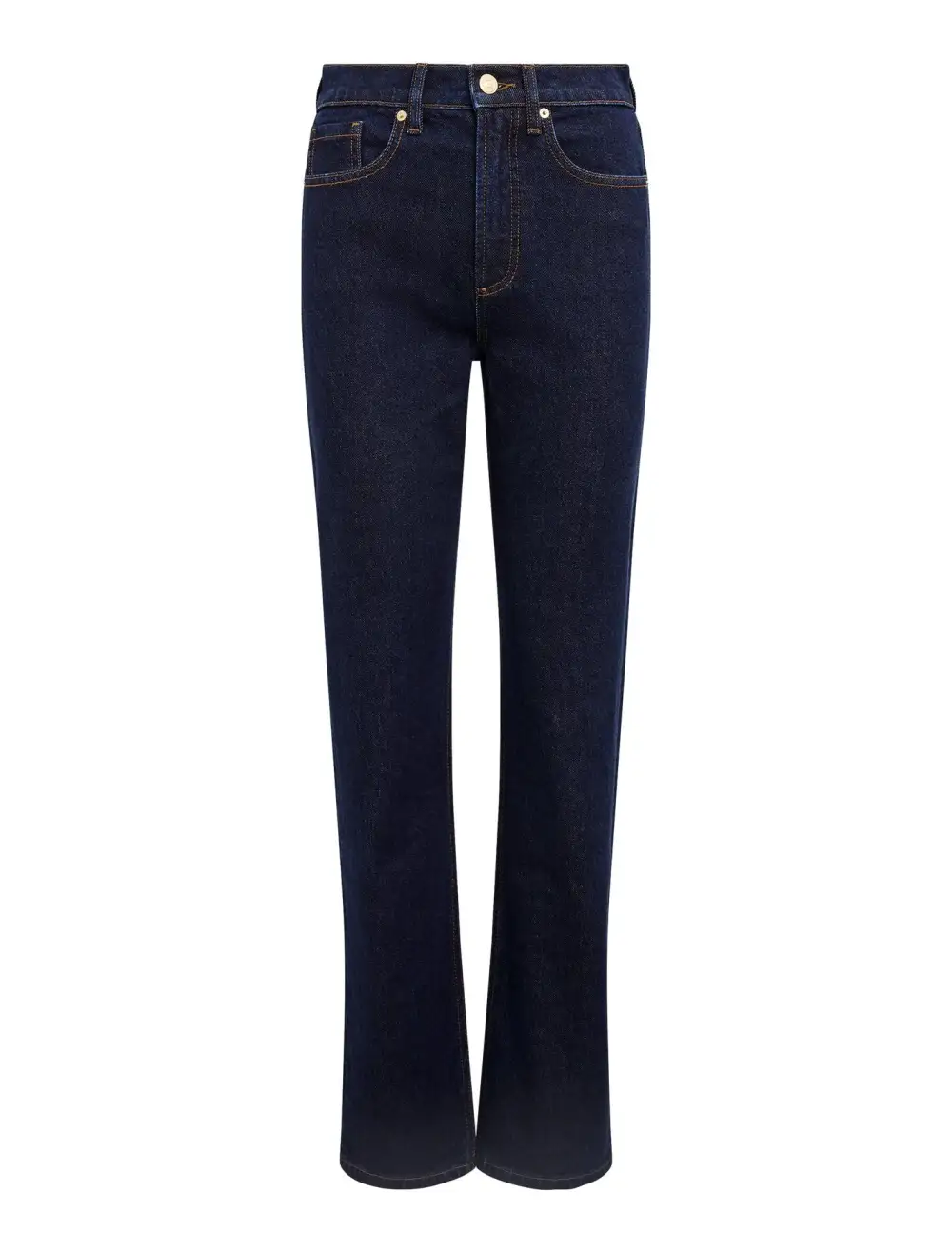 Dark Wash High-Rise Slim Leg Jeans