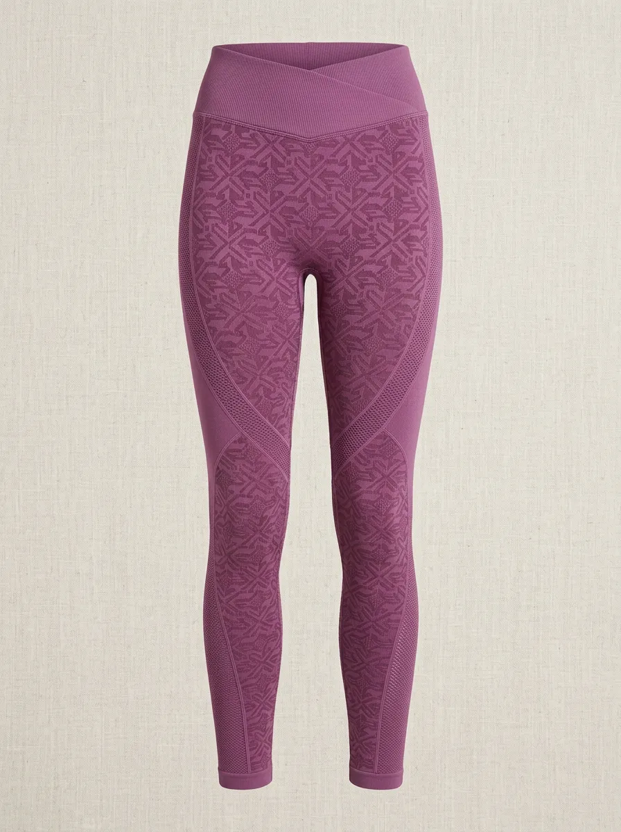 Women's Studio Geometric Pattern Printed Leggings