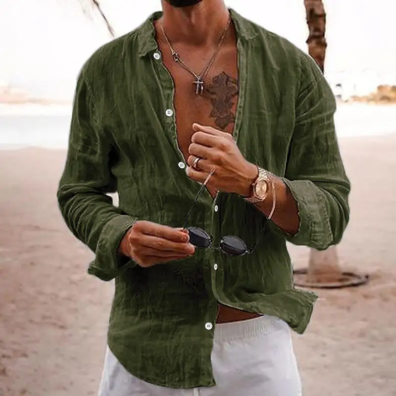 Cotton Washed Work Shirt