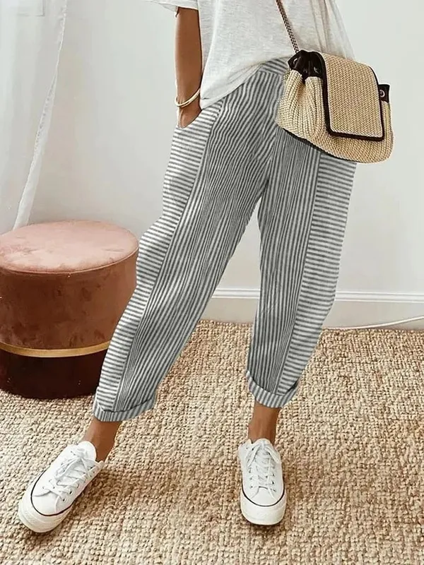 Striped Trousers