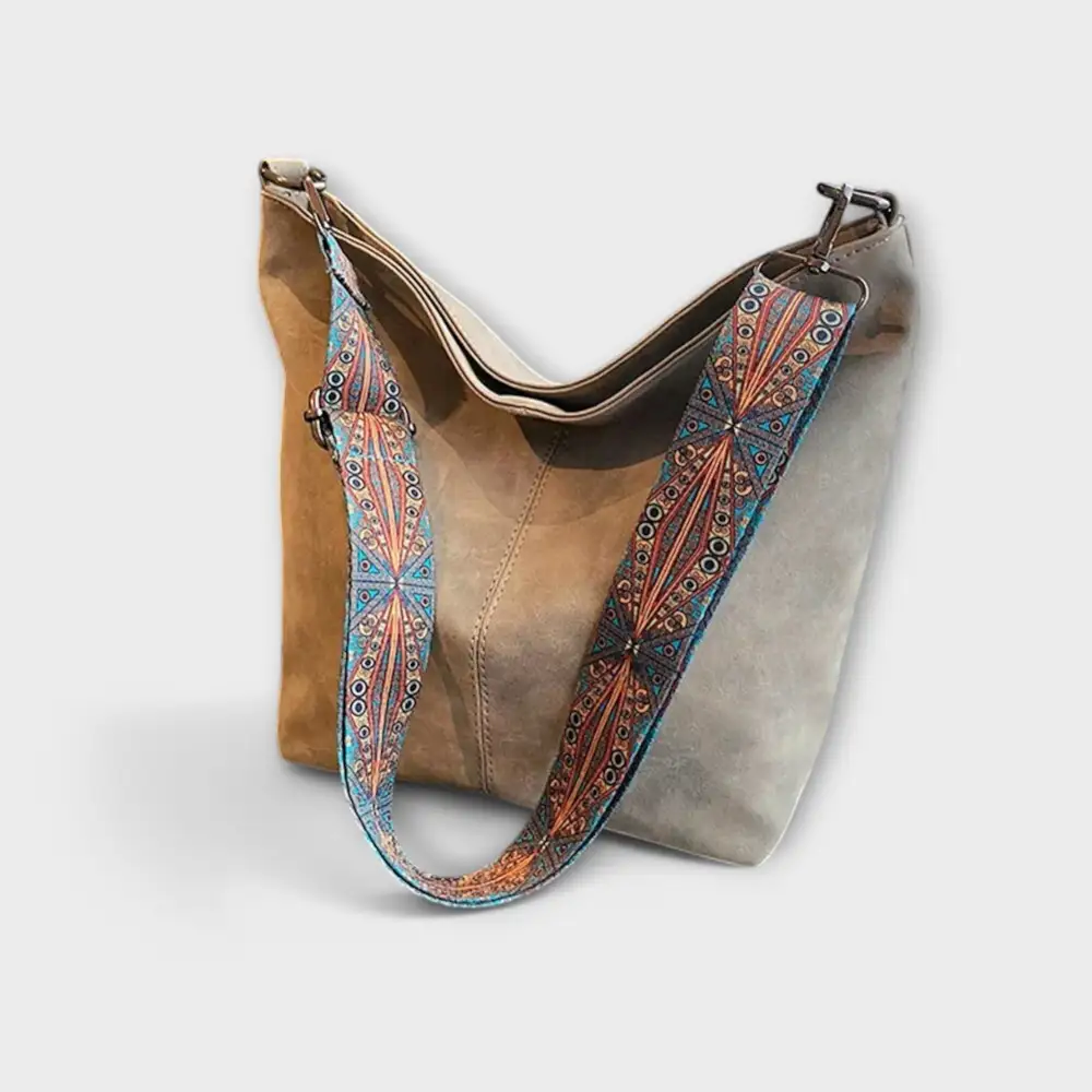 Relaxed Pebbled Leather Handbag