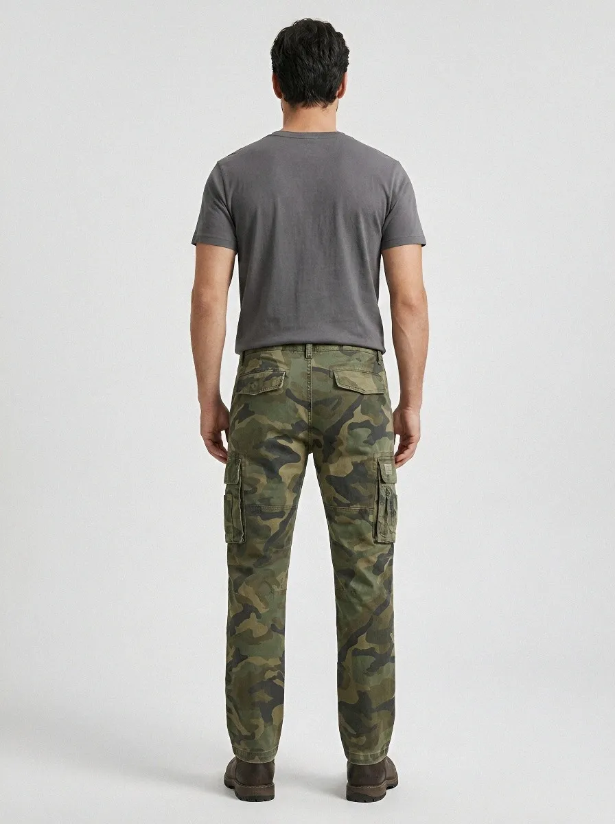 Functional Camouflage Cargo Pants