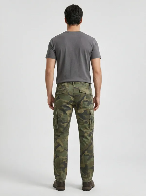 Functional Camouflage Cargo Pants