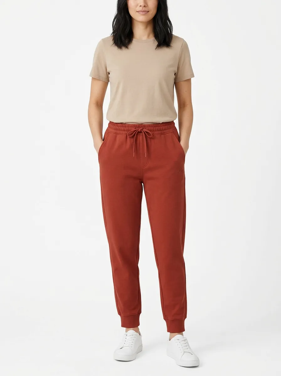 Women's Mountain Embroidered Minimalist Jogger Pants