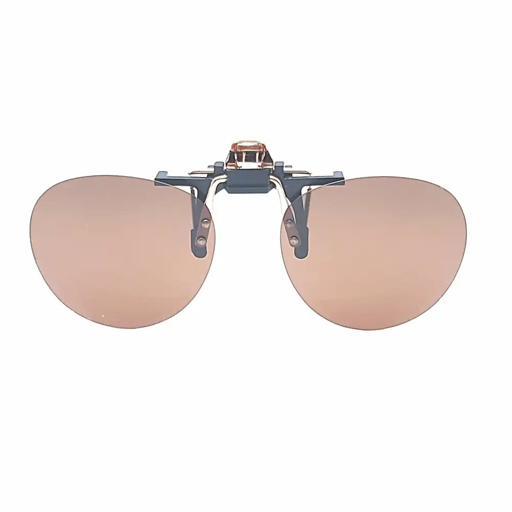 54mm Polarized Flip-Up Clip-On Sunglasses