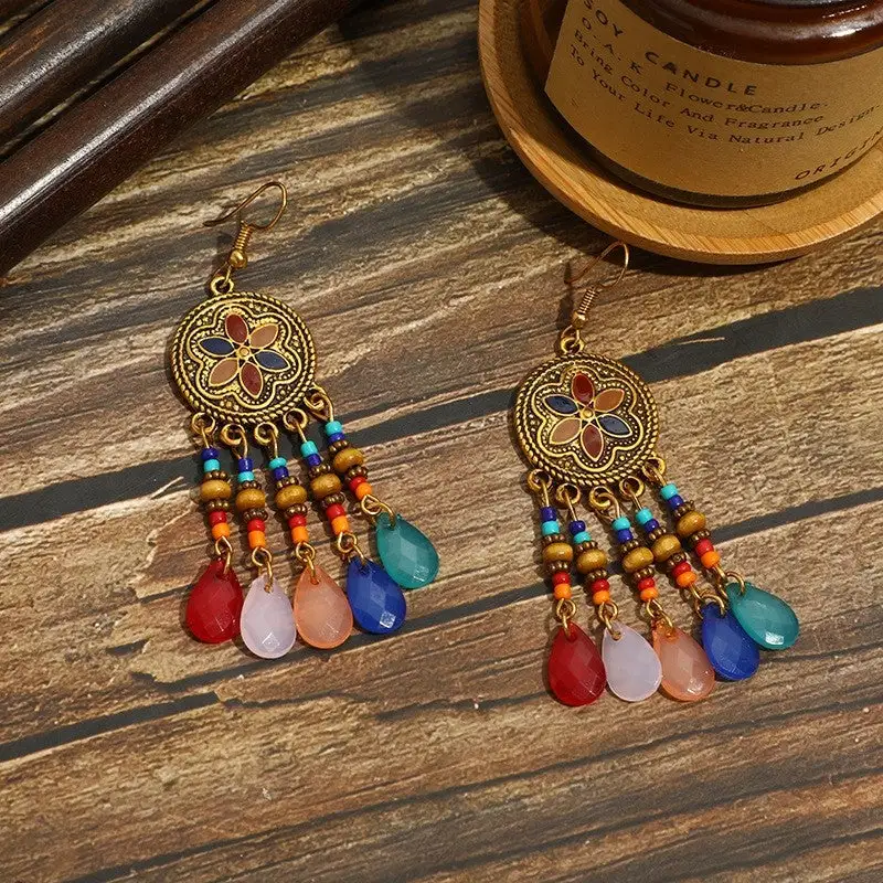 Artful Tassel Drop Earrings