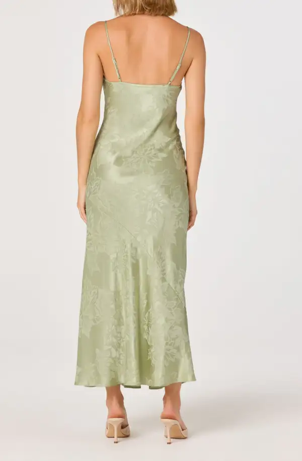 Satin Maxi Dress
