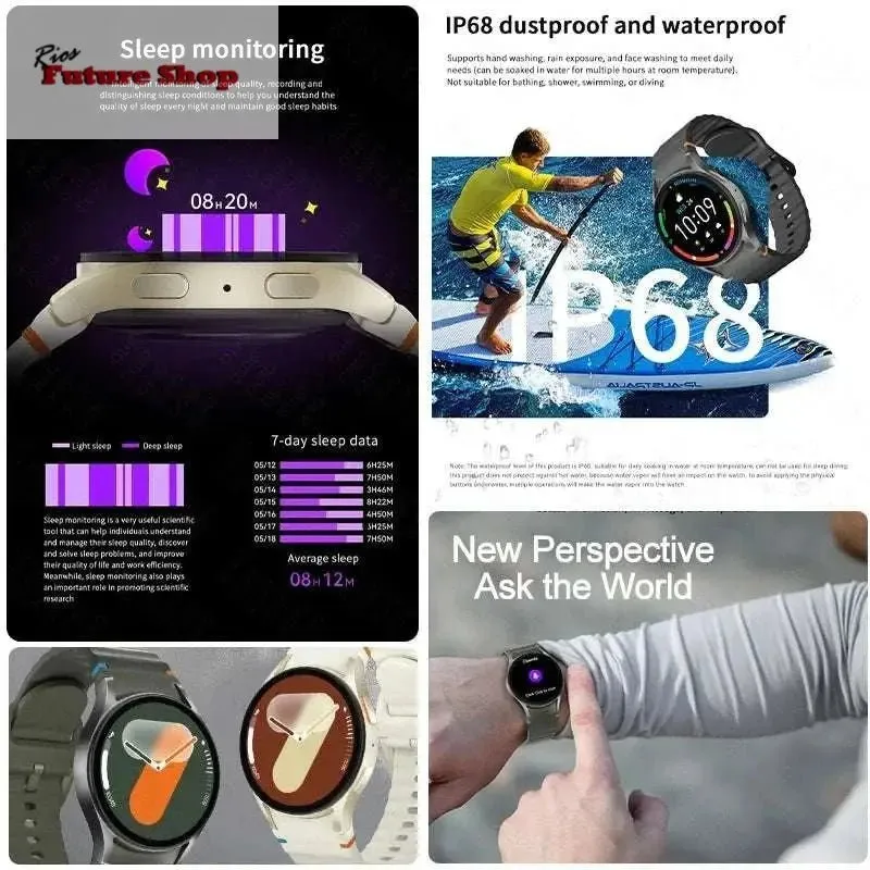 Smartwatch New for Samsung Galaxy Watch 7 2025