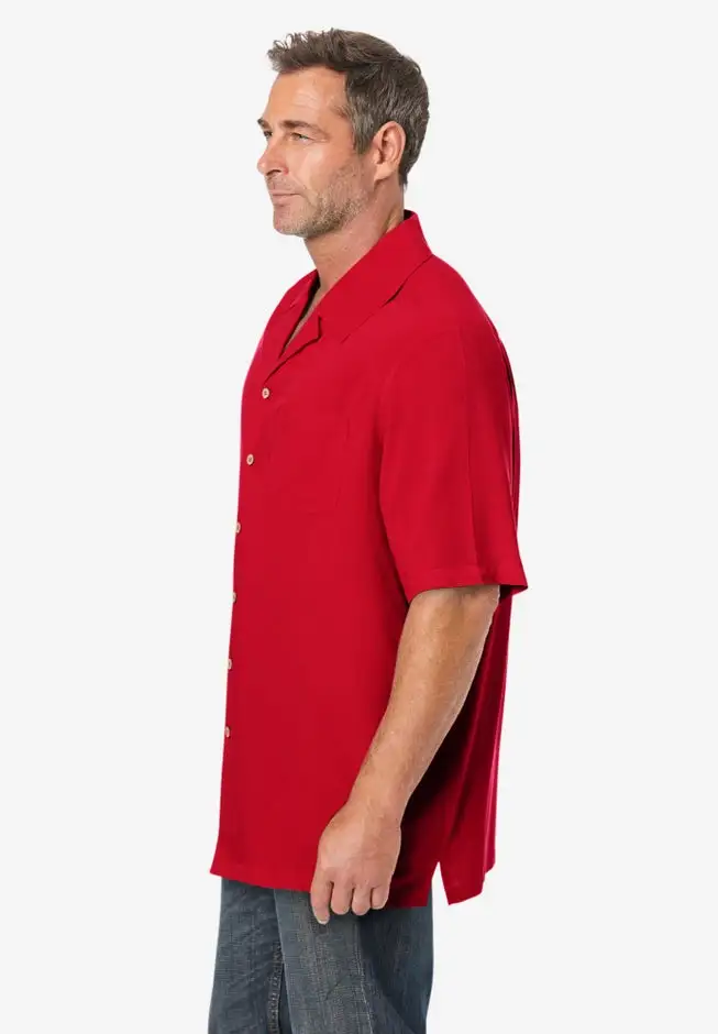 KS Island Solid Camp Shirt