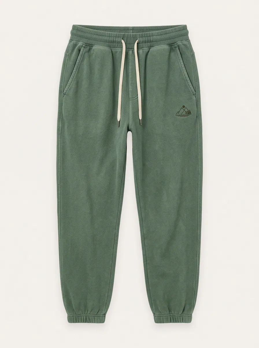 Casual Unisex Outdoor Nature Lover Mountain Printed Sweatpants