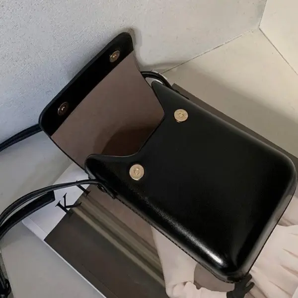 Essential PU Leather Crossbody Bag