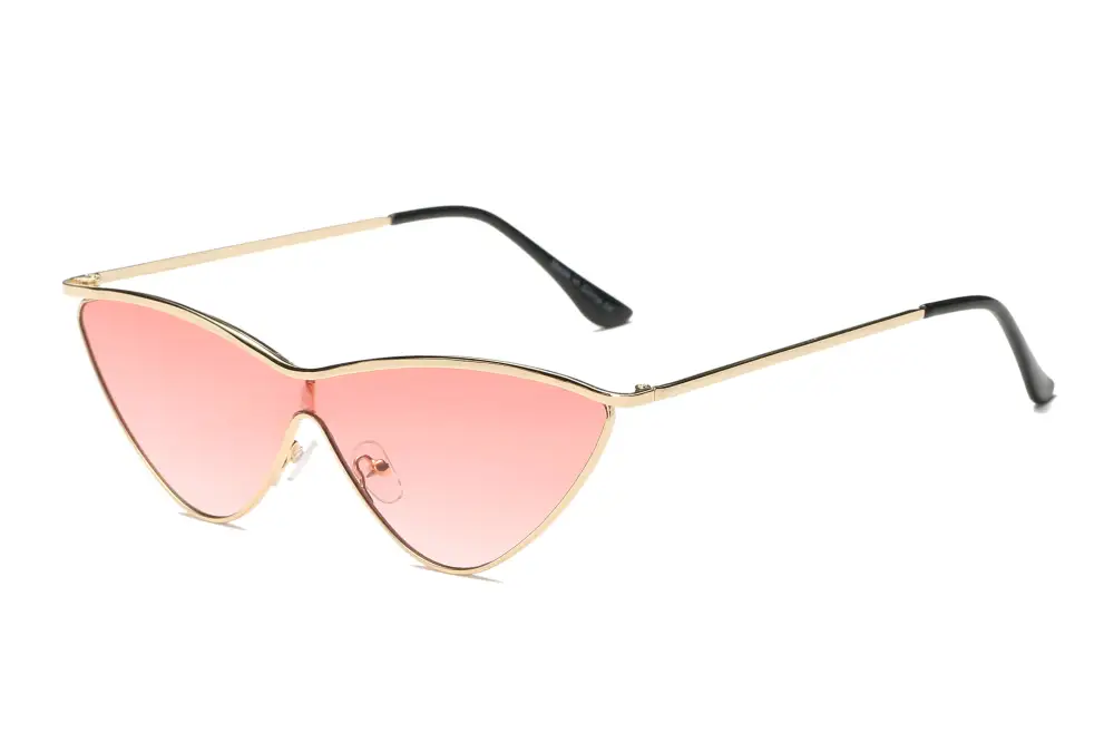 Metal Cat-Eye Sunglasses
