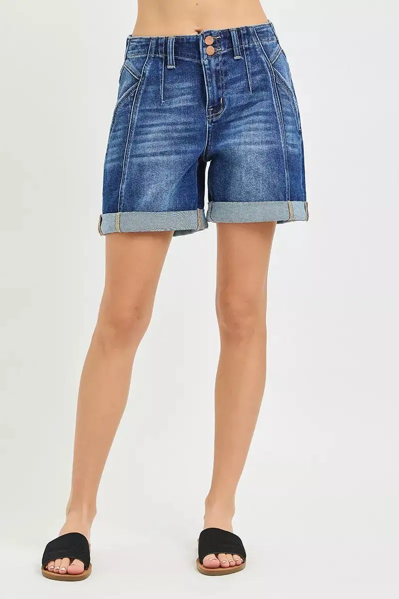 Relaxed Refined Cotton Casual Shorts