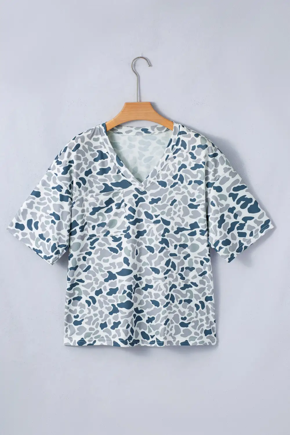 Print Single Chest Pocket Tee