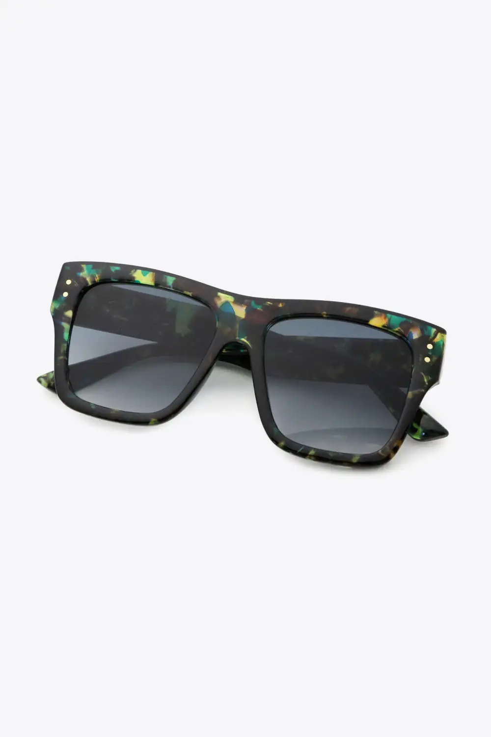 Tapered Square Frame Sunglasses