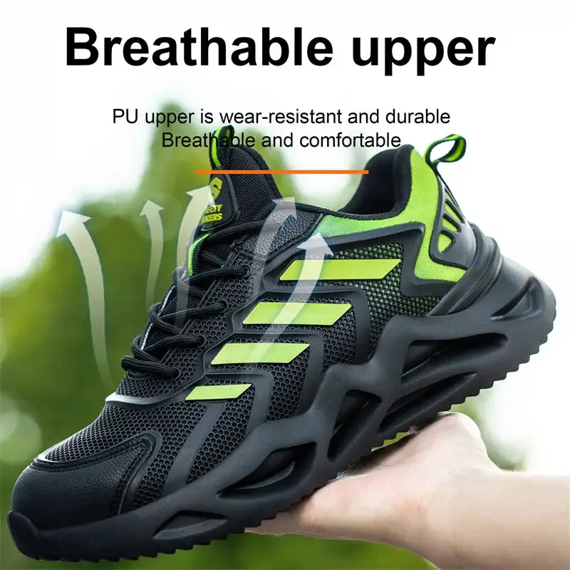 Men's Cushioned Work Shoes