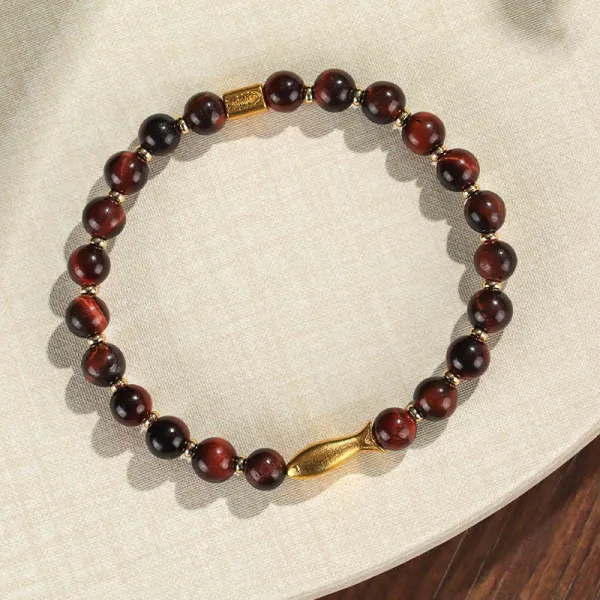 Tiger Eye Koi Fish Bracelet