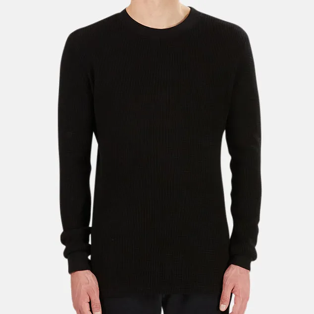 Long Sleeve Cotton Knit Sweater