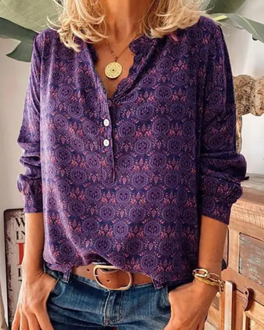Long Sleeve Timeless Blouse
