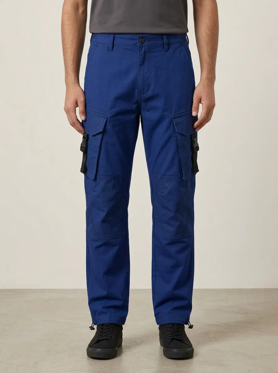 Unisex Multi-Pocket Tactical Cargo Work Pants