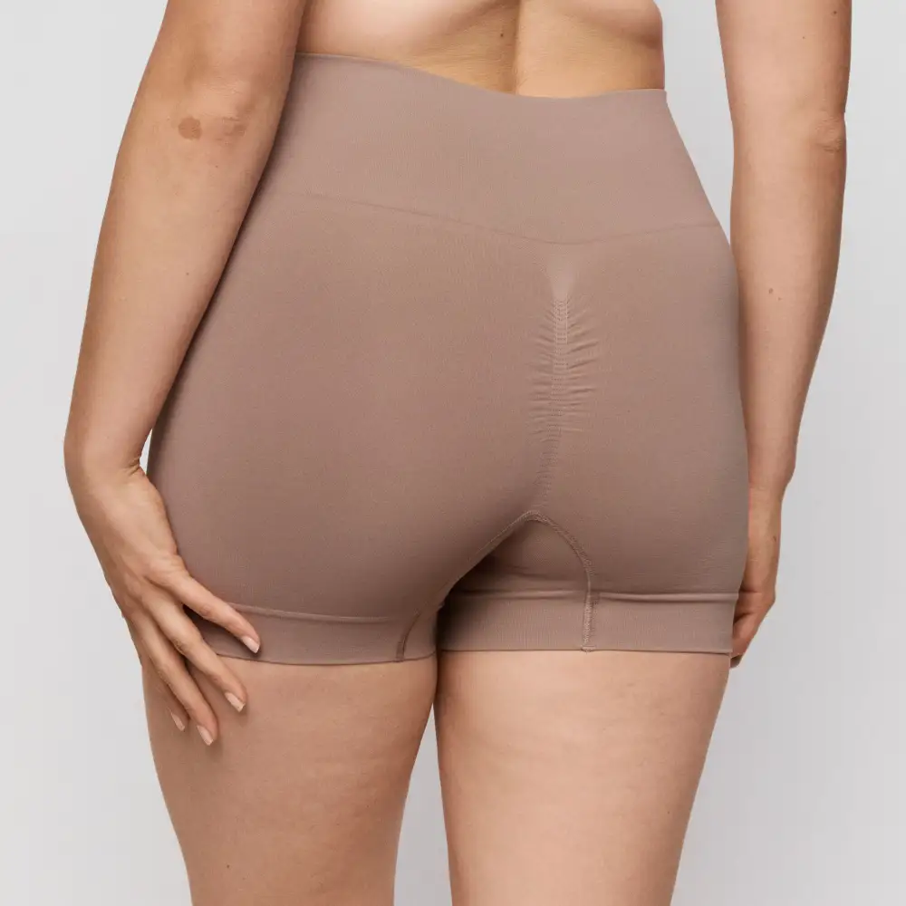 Women's Shaping Panty With High Waist Seamless Elastic Waistband Cotton Gusset Cotton Soft Fabric