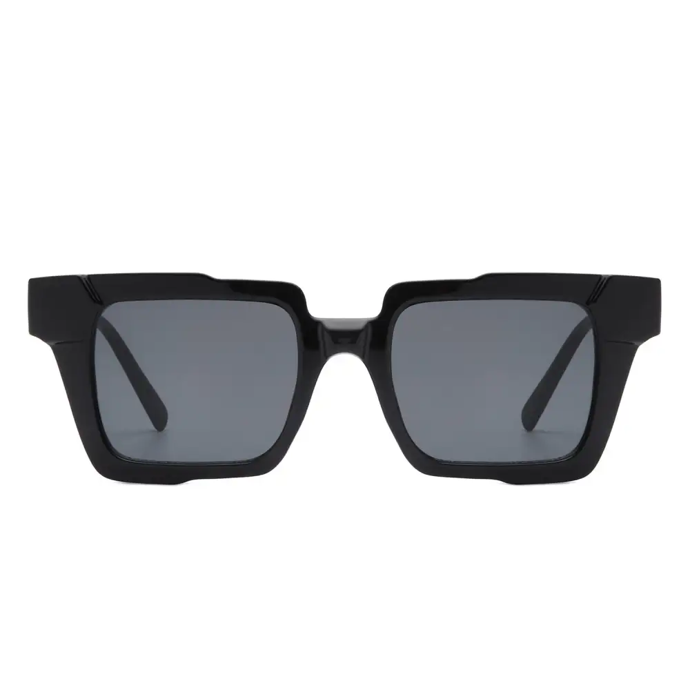 Square Flat Top Frame Sunglasses
