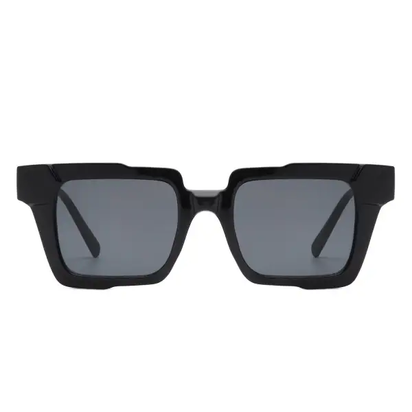 Square Flat Top Frame Sunglasses