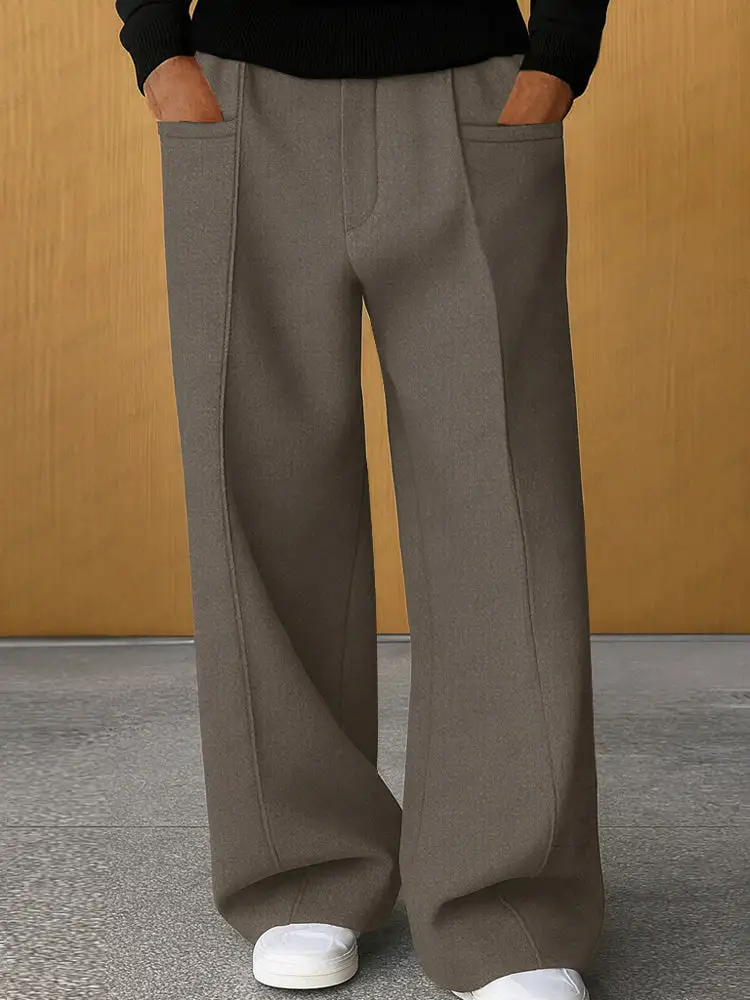 Refined Straight Leg Pants