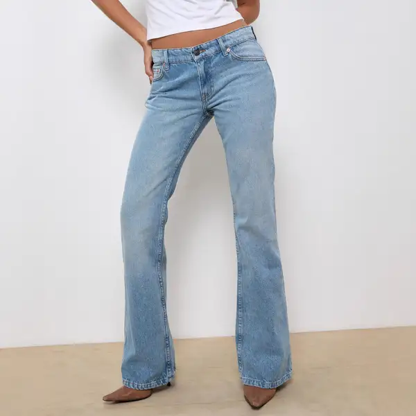 Low Rise High Stretch Slim Fit Denim Jeans