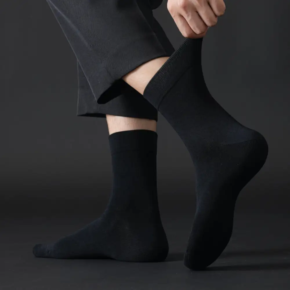 Silk Modal Non-Binding Crew Socks