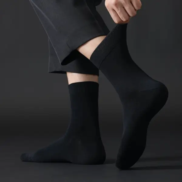 Silk Modal Non-Binding Crew Socks