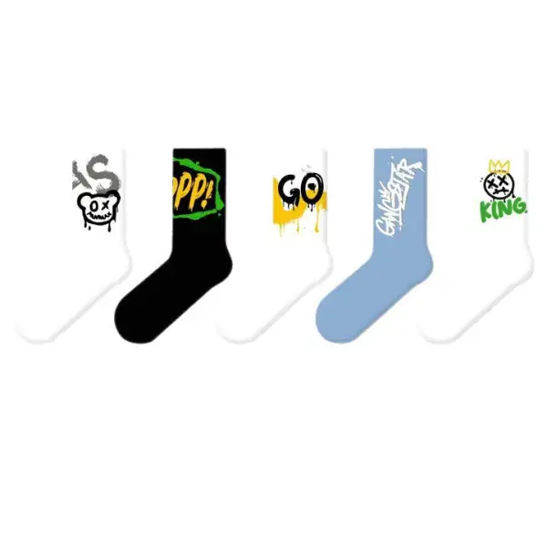 Urban Street Art Graffiti Crew Socks