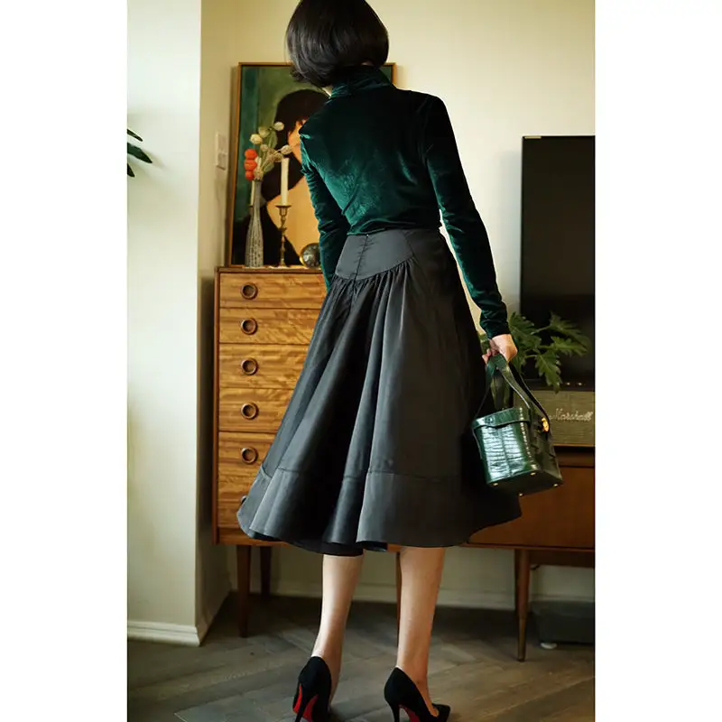 Everyday Essential Everyday Casual Polyester Skirt