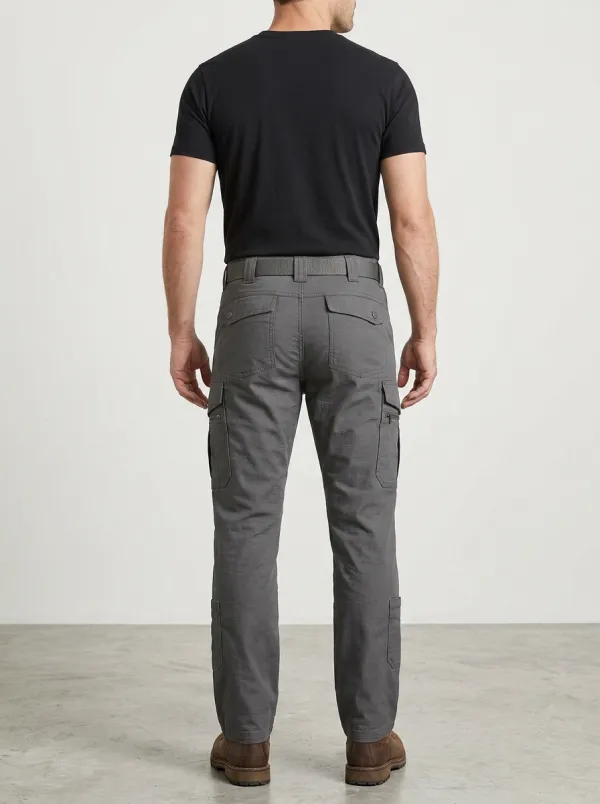 Minimal Tailored-Look Men's Multi-Pocket Waterproof Tactical Cargo Pants