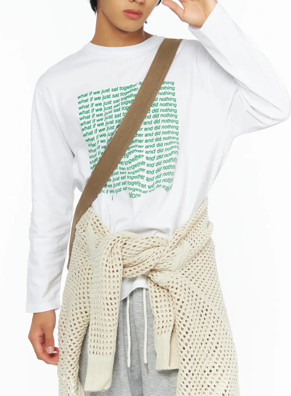 Men's Wave Graphic Long Sleeve Tee